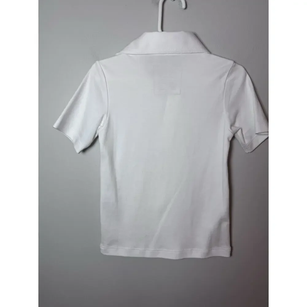 Lila & Hayes White Pima Cotton Polo Baby Boy 18-24 Months NEW
